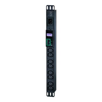 EPDU1016M | EASY PDU METERED 1U 16A 230V (8)C13